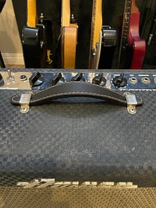 new leather handle for a Vintage Guitar Amp