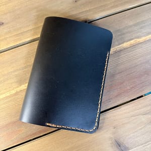 Handmade in Canada leather passport holder
