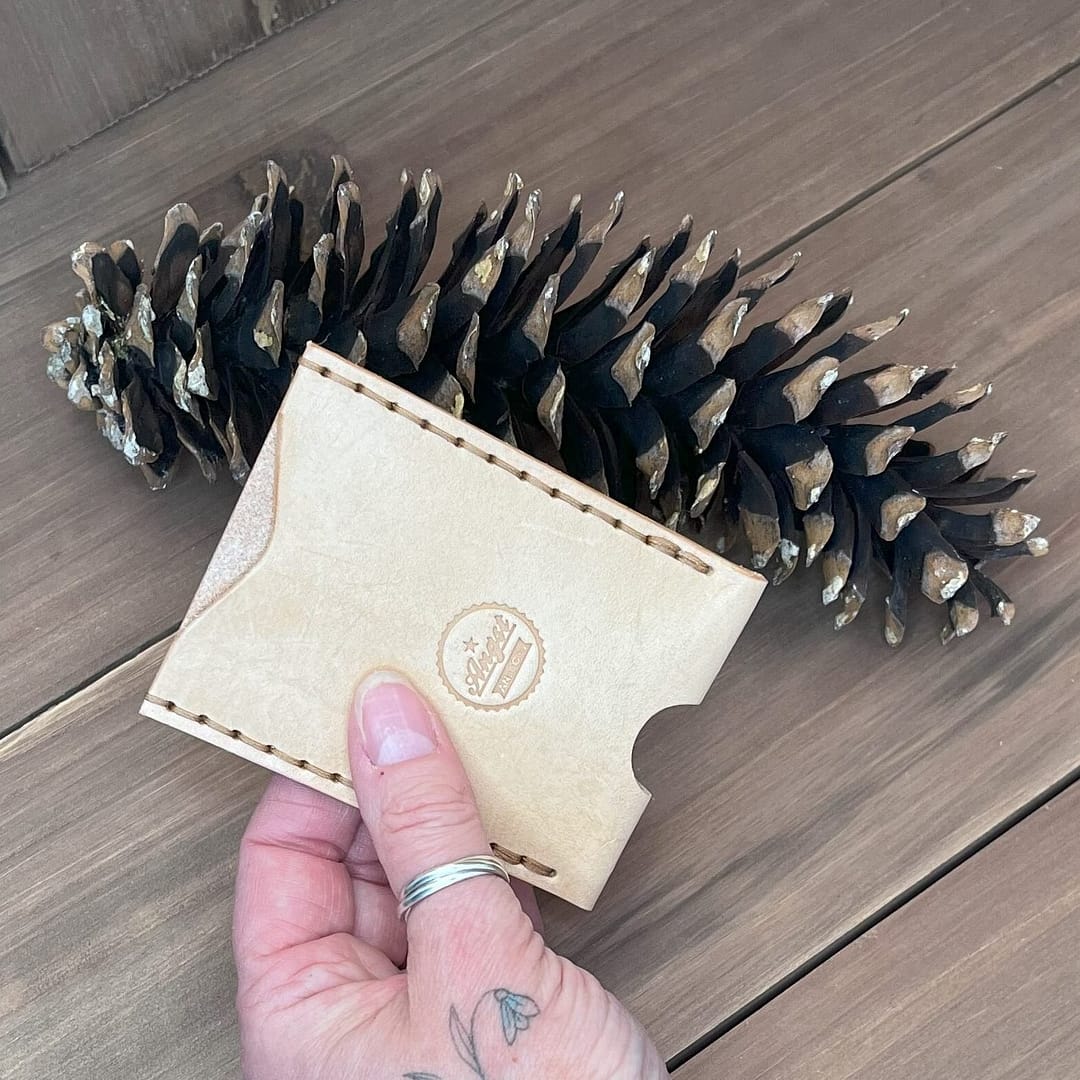 Front Pocket Wallet (Natural) - Image 2